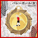 バレーボール(女子)メダル AMV60mm